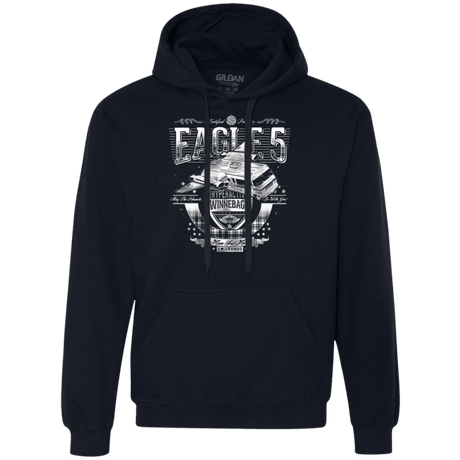 Sweatshirts Navy / Small Hero 4 Hire Premium Fleece Hoodie