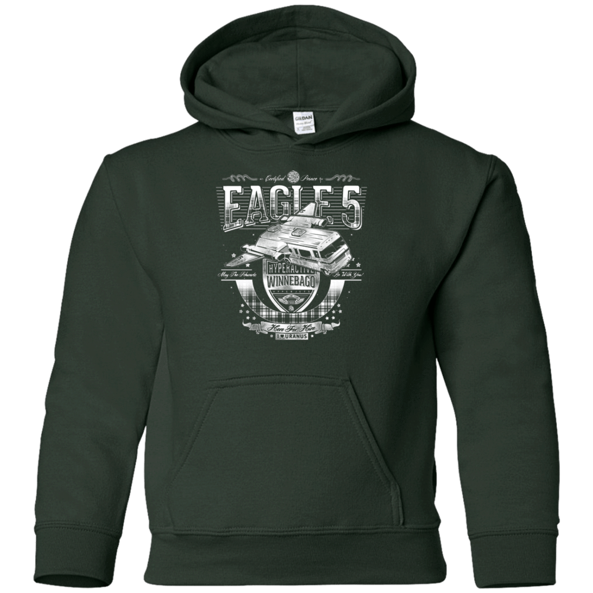 Sweatshirts Forest Green / YS Hero 4 Hire Youth Hoodie