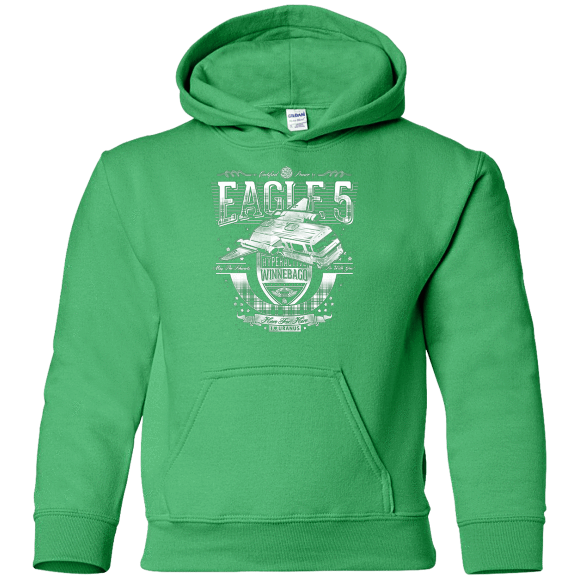 Sweatshirts Irish Green / YS Hero 4 Hire Youth Hoodie