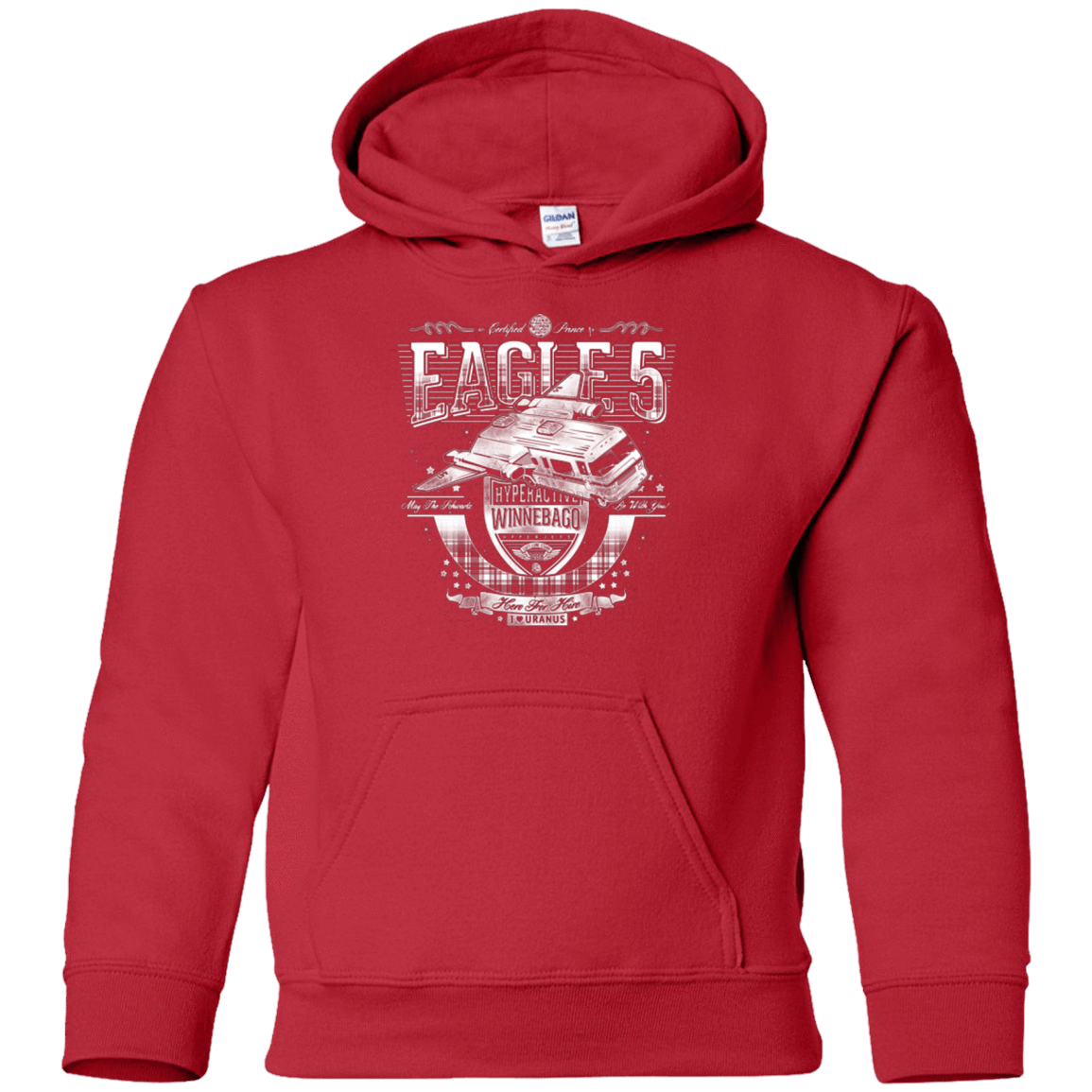 Sweatshirts Red / YS Hero 4 Hire Youth Hoodie