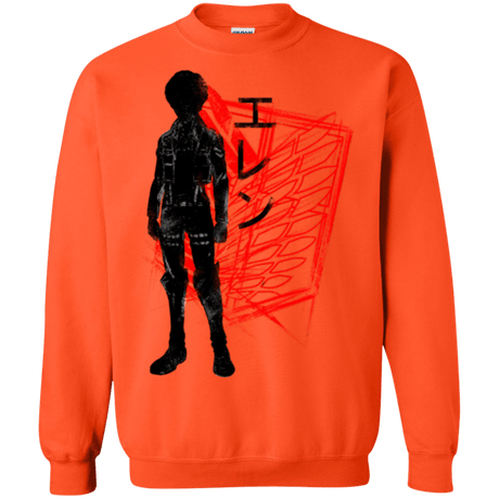 Sweatshirts Orange / Small Hero Crewneck Sweatshirt