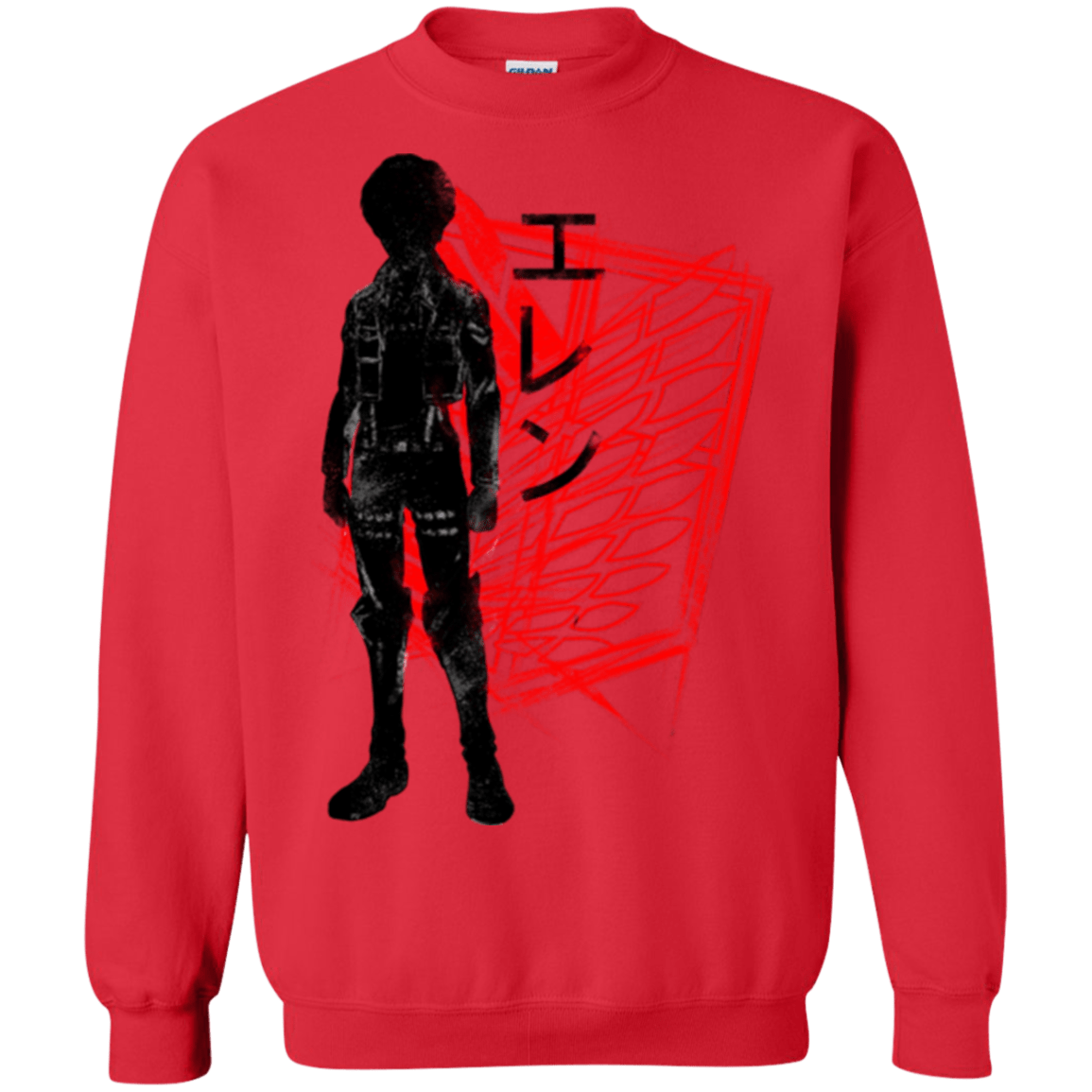 Sweatshirts Red / Small Hero Crewneck Sweatshirt