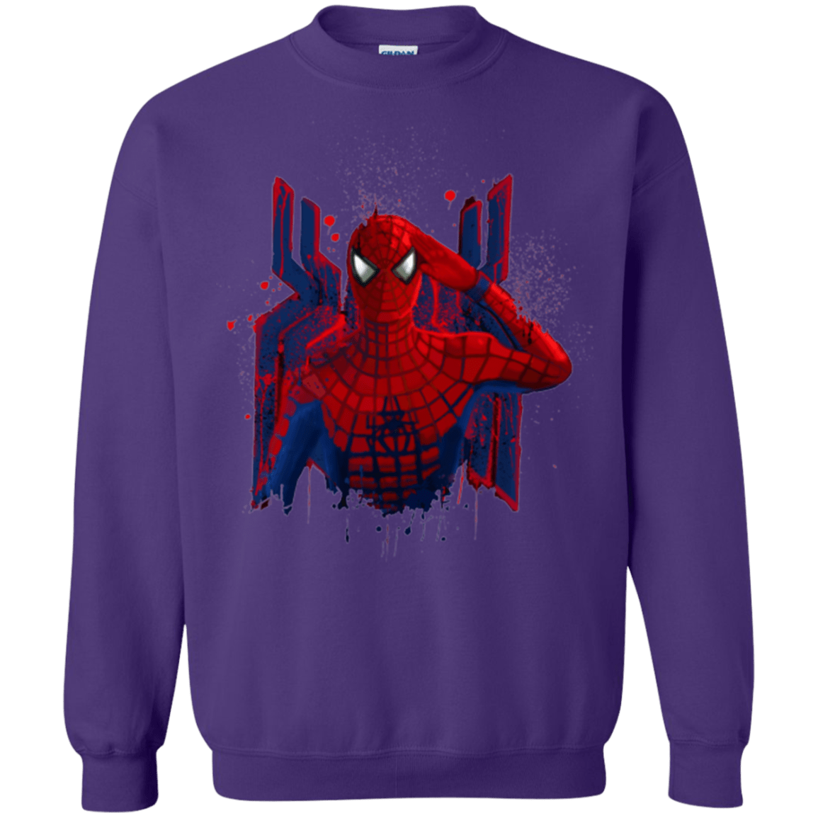 Sweatshirts Purple / Small Hero of NY Crewneck Sweatshirt