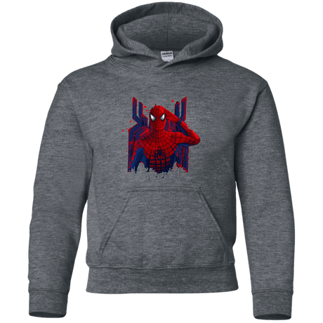 Sweatshirts Dark Heather / YS Hero of NY Youth Hoodie