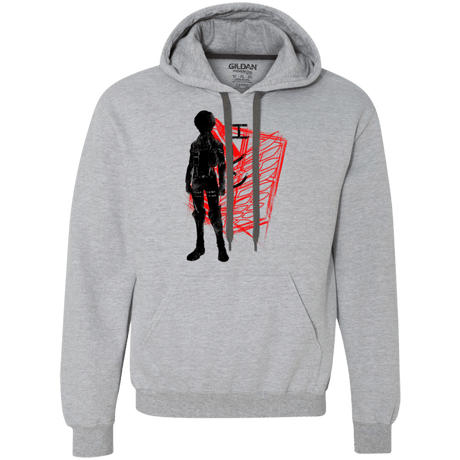 Sweatshirts Sport Grey / Small Hero Premium Fleece Hoodie