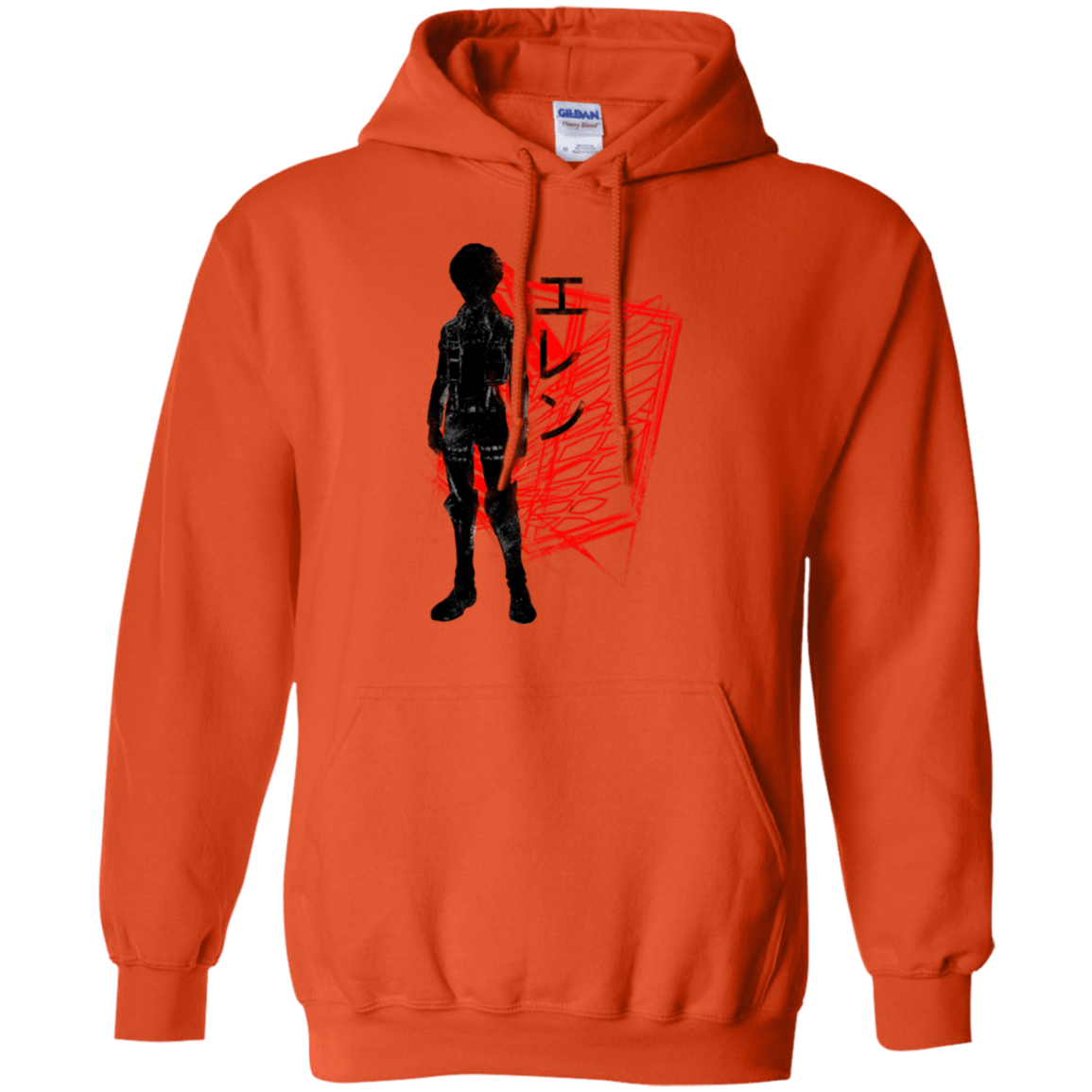 Sweatshirts Orange / Small Hero Pullover Hoodie