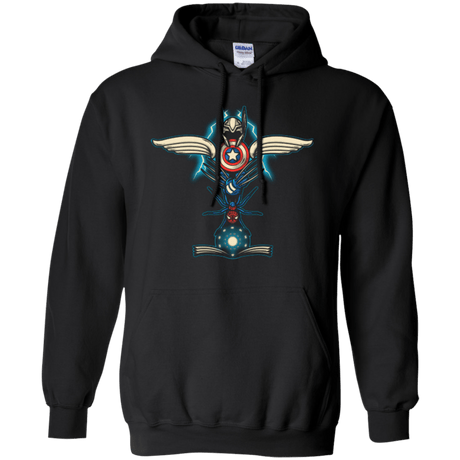 Sweatshirts Black / Small HERO TOTEM Pullover Hoodie