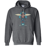 Sweatshirts Dark Heather / Small HERO TOTEM Pullover Hoodie
