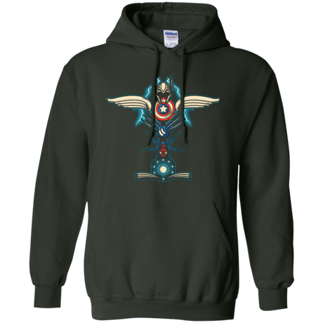 Sweatshirts Forest Green / Small HERO TOTEM Pullover Hoodie