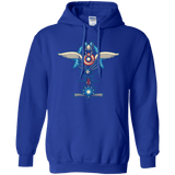 Sweatshirts Royal / Small HERO TOTEM Pullover Hoodie