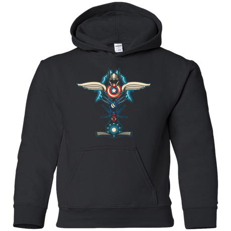 Sweatshirts Black / YS HERO TOTEM Youth Hoodie