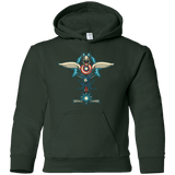 Sweatshirts Forest Green / YS HERO TOTEM Youth Hoodie