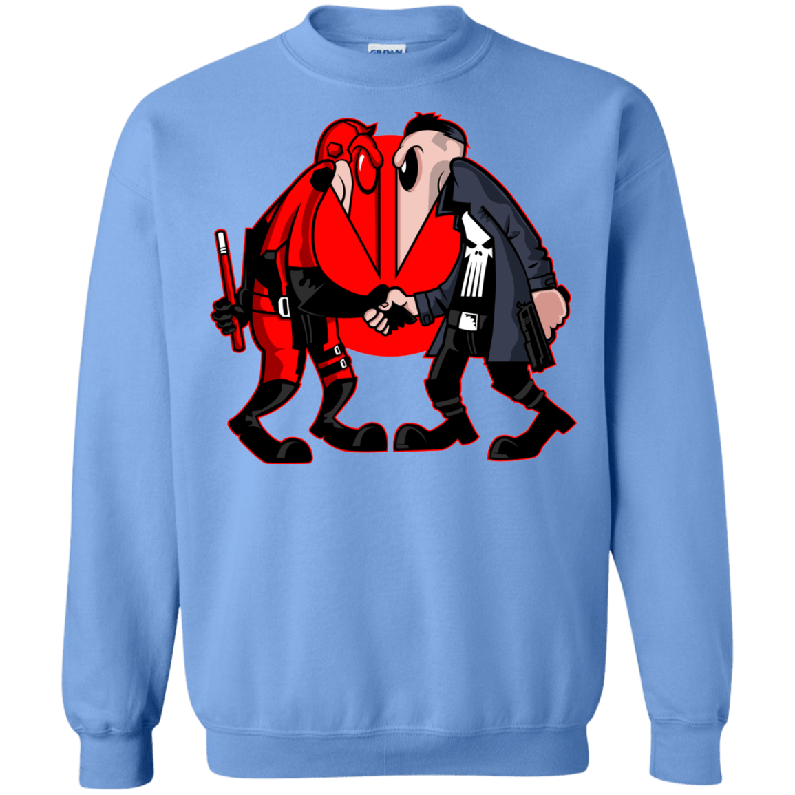 Sweatshirts Carolina Blue / S Hero vs Antihero Crewneck Sweatshirt