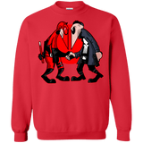 Sweatshirts Red / S Hero vs Antihero Crewneck Sweatshirt