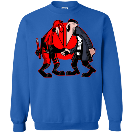 Sweatshirts Royal / S Hero vs Antihero Crewneck Sweatshirt
