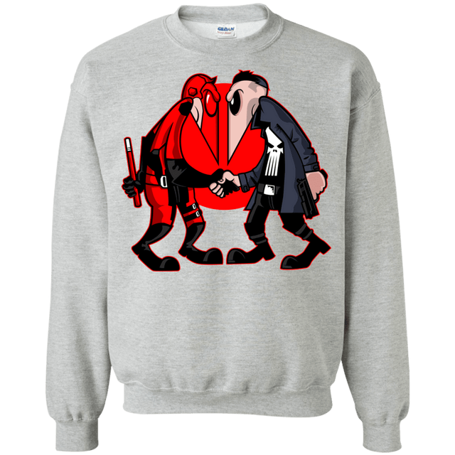 Sweatshirts Sport Grey / S Hero vs Antihero Crewneck Sweatshirt