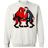 Sweatshirts White / S Hero vs Antihero Crewneck Sweatshirt
