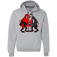 Sweatshirts Sport Grey / S Hero vs Antihero Premium Fleece Hoodie