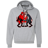 Sweatshirts Sport Grey / S Hero vs Antihero Premium Fleece Hoodie