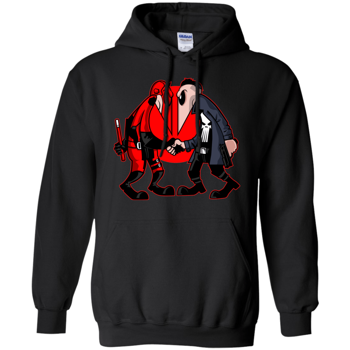 Sweatshirts Black / S Hero vs Antihero Pullover Hoodie