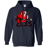 Sweatshirts Navy / S Hero vs Antihero Pullover Hoodie