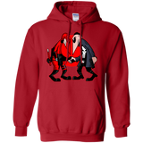 Sweatshirts Red / S Hero vs Antihero Pullover Hoodie