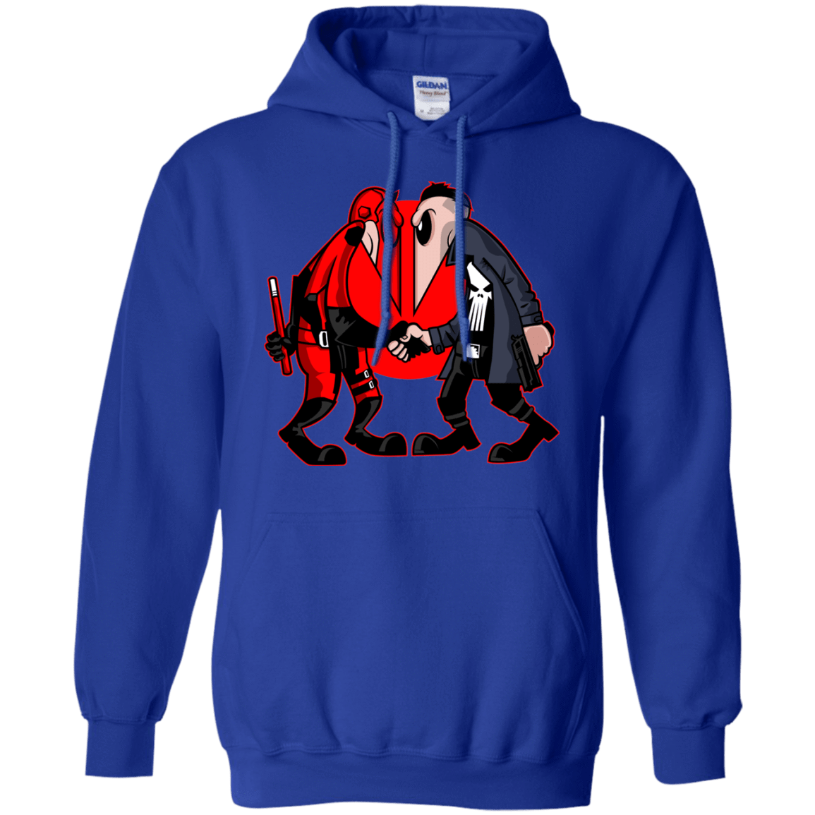 Sweatshirts Royal / S Hero vs Antihero Pullover Hoodie
