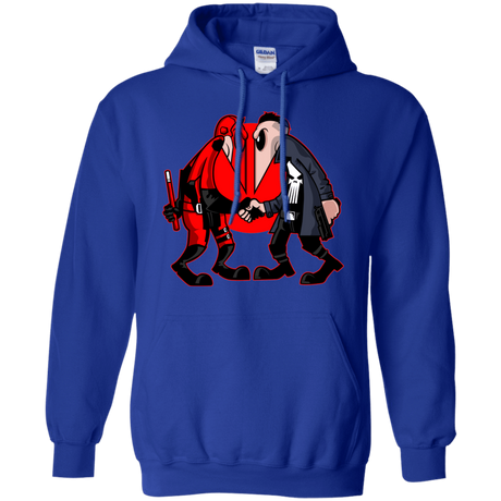 Sweatshirts Royal / S Hero vs Antihero Pullover Hoodie