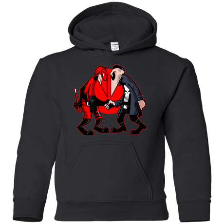 Sweatshirts Black / YS Hero vs Antihero Youth Hoodie