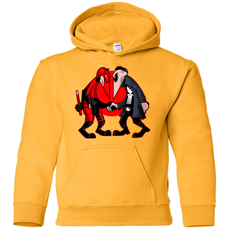 Sweatshirts Gold / YS Hero vs Antihero Youth Hoodie