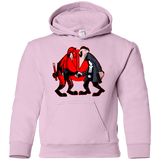 Sweatshirts Light Pink / YS Hero vs Antihero Youth Hoodie