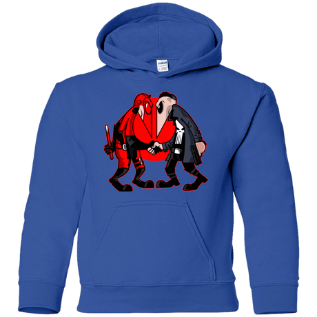 Sweatshirts Royal / YS Hero vs Antihero Youth Hoodie