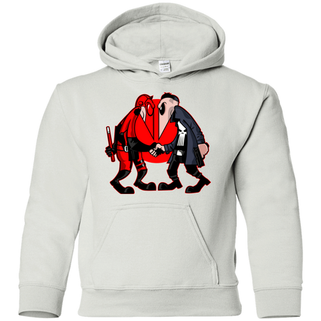 Sweatshirts White / YS Hero vs Antihero Youth Hoodie