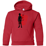 Sweatshirts Red / YS Hero Youth Hoodie