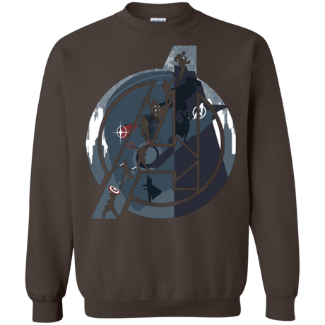 Sweatshirts Dark Chocolate / Small Heroes Assemble Crewneck Sweatshirt