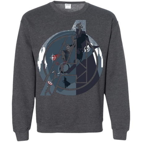 Sweatshirts Dark Heather / Small Heroes Assemble Crewneck Sweatshirt