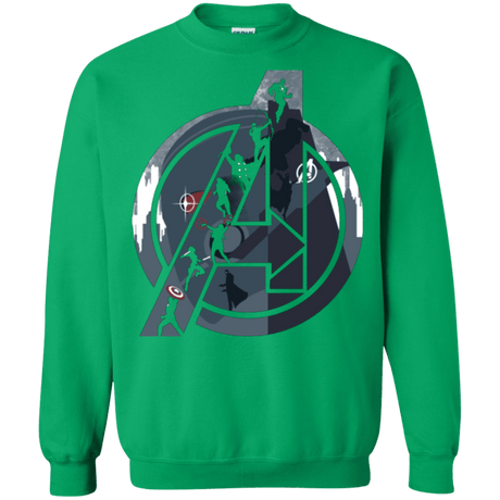 Sweatshirts Irish Green / Small Heroes Assemble Crewneck Sweatshirt