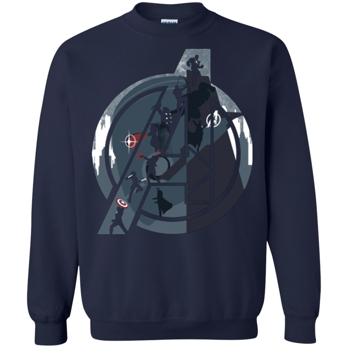 Sweatshirts Navy / Small Heroes Assemble Crewneck Sweatshirt