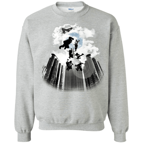 Sweatshirts Sport Grey / Small Heroes Assemble!! Crewneck Sweatshirt