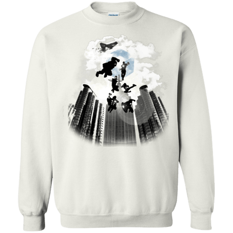 Sweatshirts White / Small Heroes Assemble!! Crewneck Sweatshirt