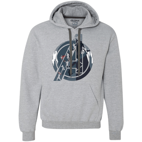 Sweatshirts Sport Grey / Small Heroes Assemble Premium Fleece Hoodie