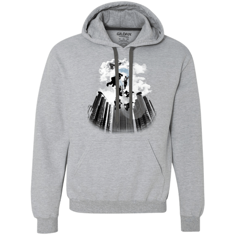 Sweatshirts Sport Grey / Small Heroes Assemble!! Premium Fleece Hoodie
