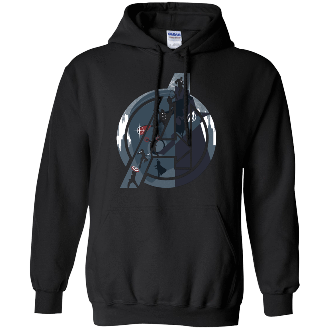 Sweatshirts Black / Small Heroes Assemble Pullover Hoodie