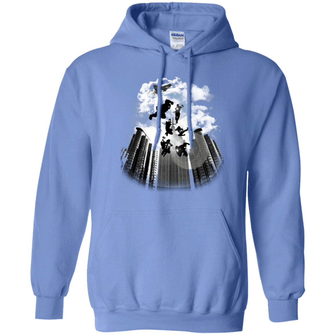 Sweatshirts Carolina Blue / Small Heroes Assemble!! Pullover Hoodie
