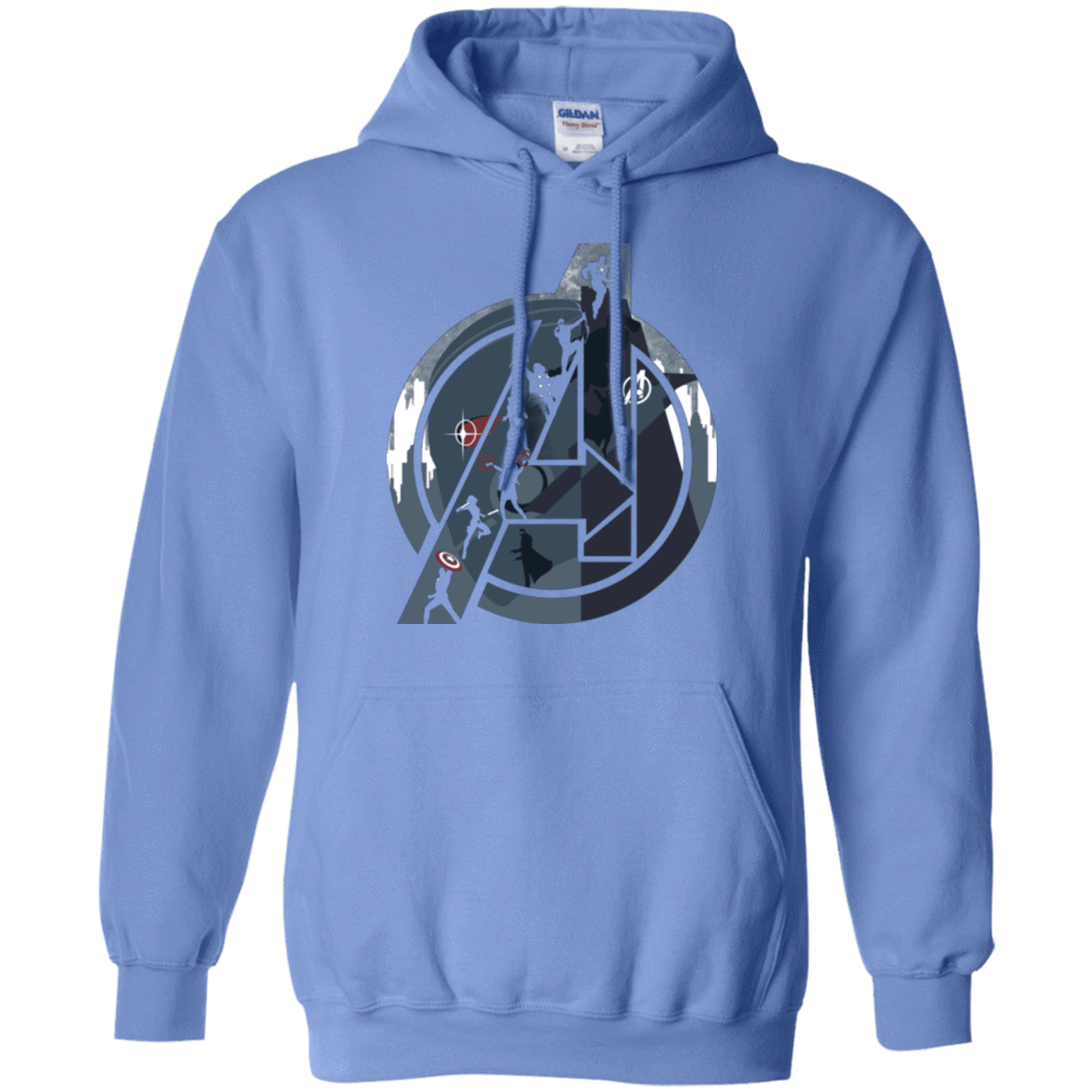 Sweatshirts Carolina Blue / Small Heroes Assemble Pullover Hoodie