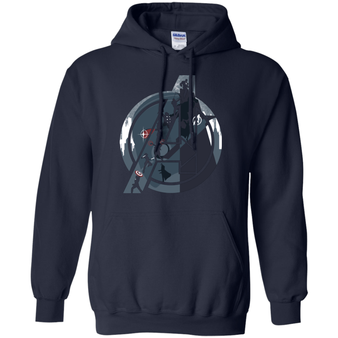 Sweatshirts Navy / Small Heroes Assemble Pullover Hoodie