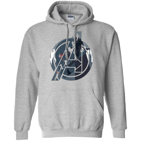 Sweatshirts Sport Grey / Small Heroes Assemble Pullover Hoodie