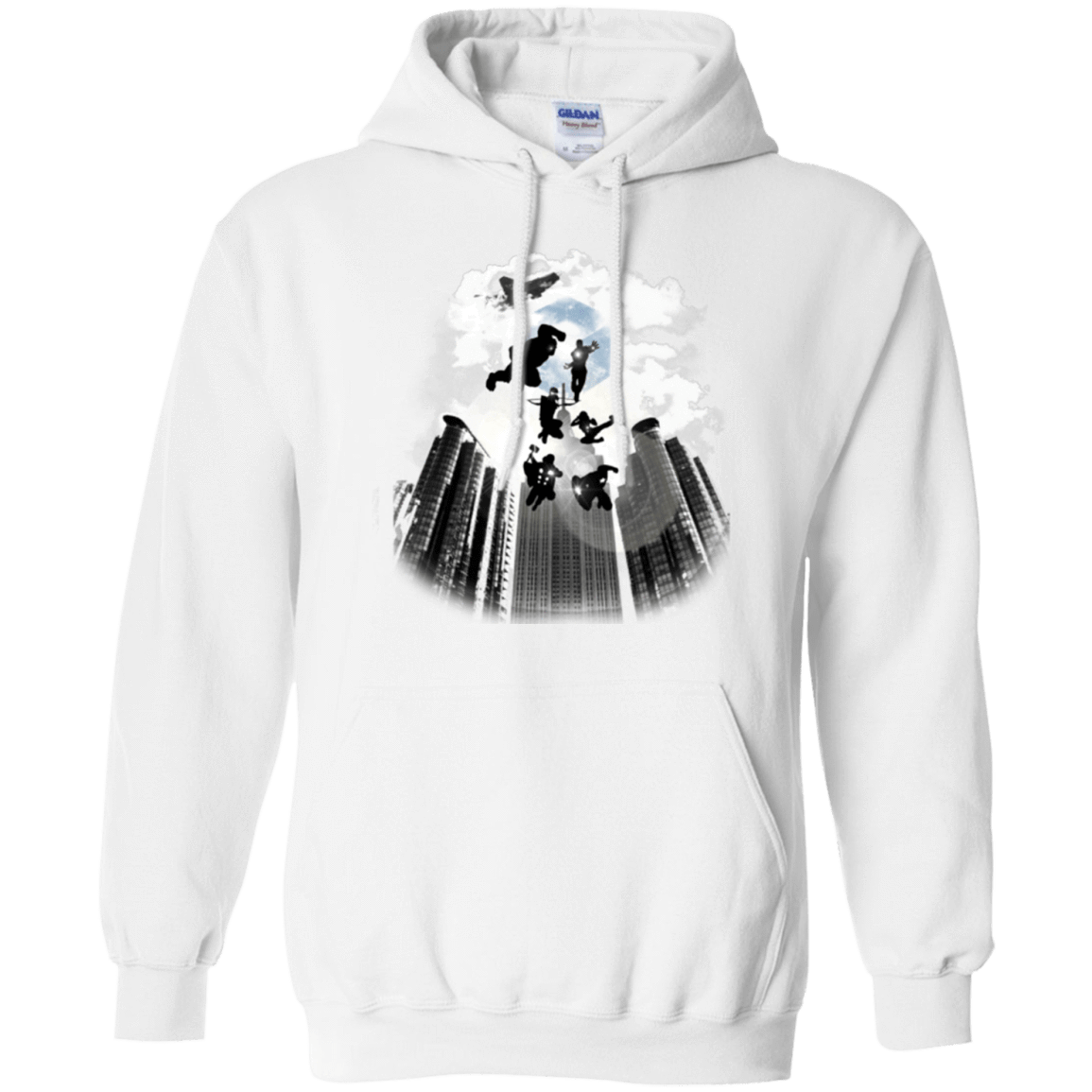 Sweatshirts White / Small Heroes Assemble!! Pullover Hoodie