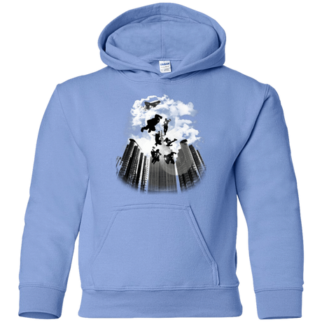 Sweatshirts Carolina Blue / YS Heroes Assemble!! Youth Hoodie