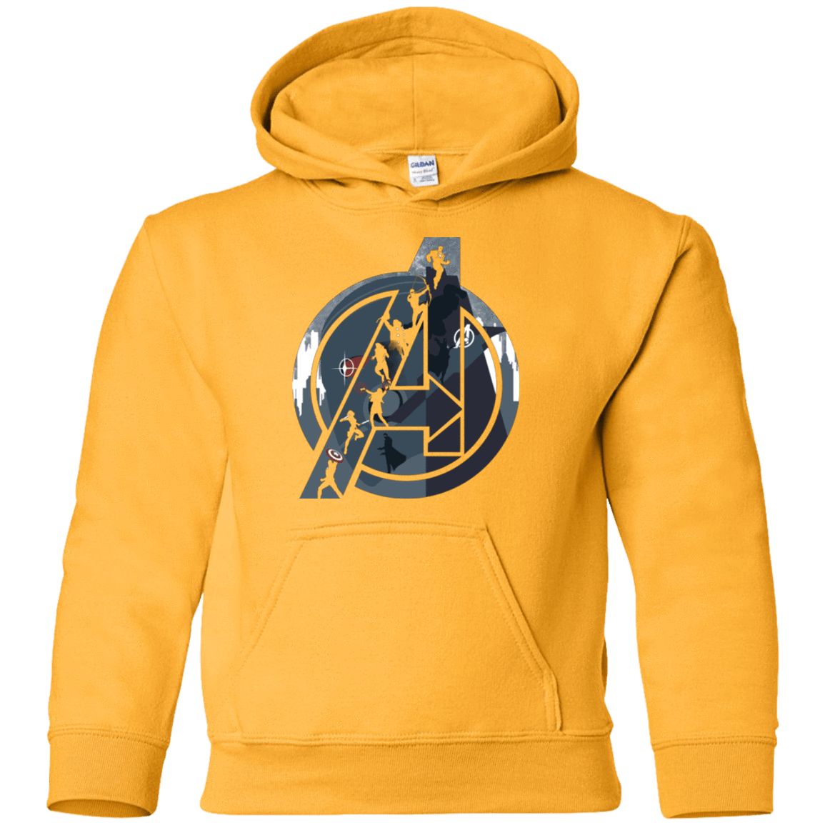 Sweatshirts Gold / YS Heroes Assemble Youth Hoodie